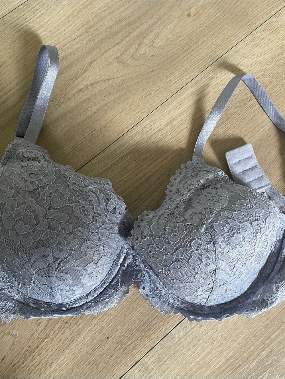 Wacoal b.tempt’d Lace Underwire Bra in Lilac - Women Intimates 34DD